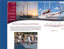 Tablet Screenshot of flamboyance.com